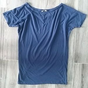 Victoria Secret  Navy Blue off the shoulder Tunic.